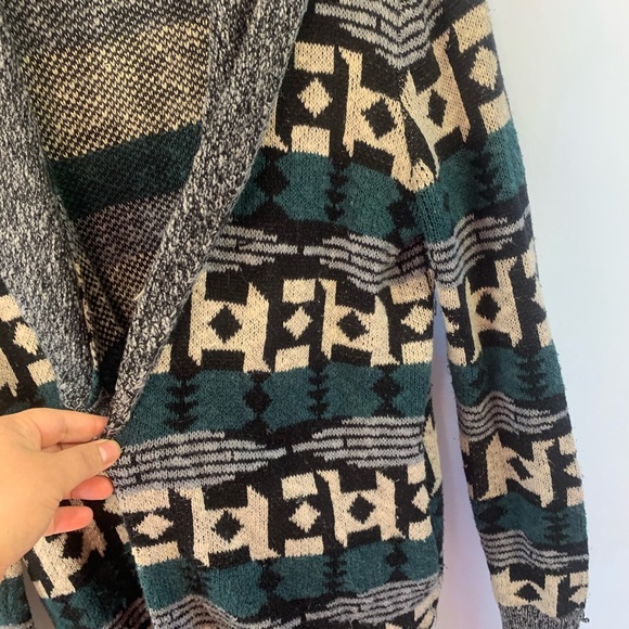 Ecote Cardigan Sweater Urban Outfitters Aztec - Picture 6 of 7